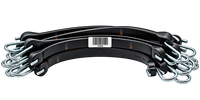 15 inch rubber tarp straps with S-hooks, TarpBoss TB15RS