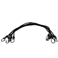 1/4 in Black Bungee Cords (10pcs)