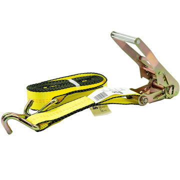 2 in Ratchet Strap ASSY With Wire Hooks