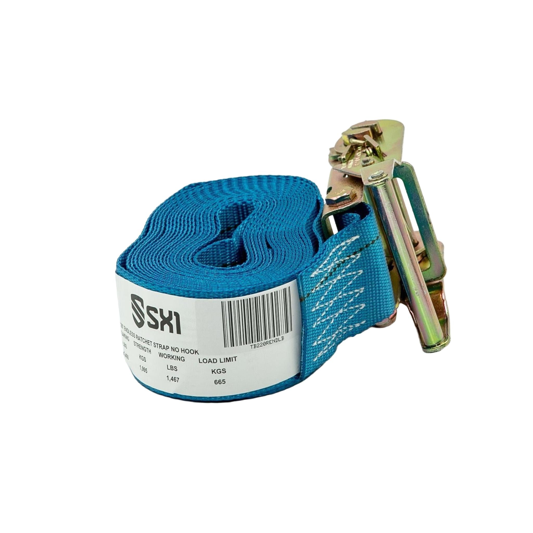 2 in Endless Ratchet Strap No Hook