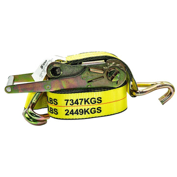 3 in Ratchet Strap ASSY With Wire Hooks