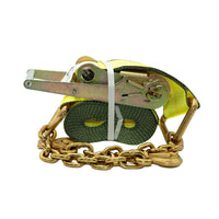 4 in Ratchet Strap With Chain Anchor