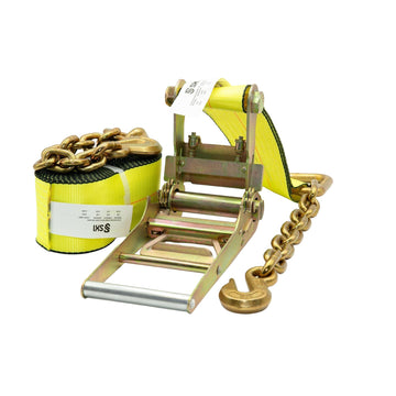 4 in Ratchet Strap With Chain Anchor