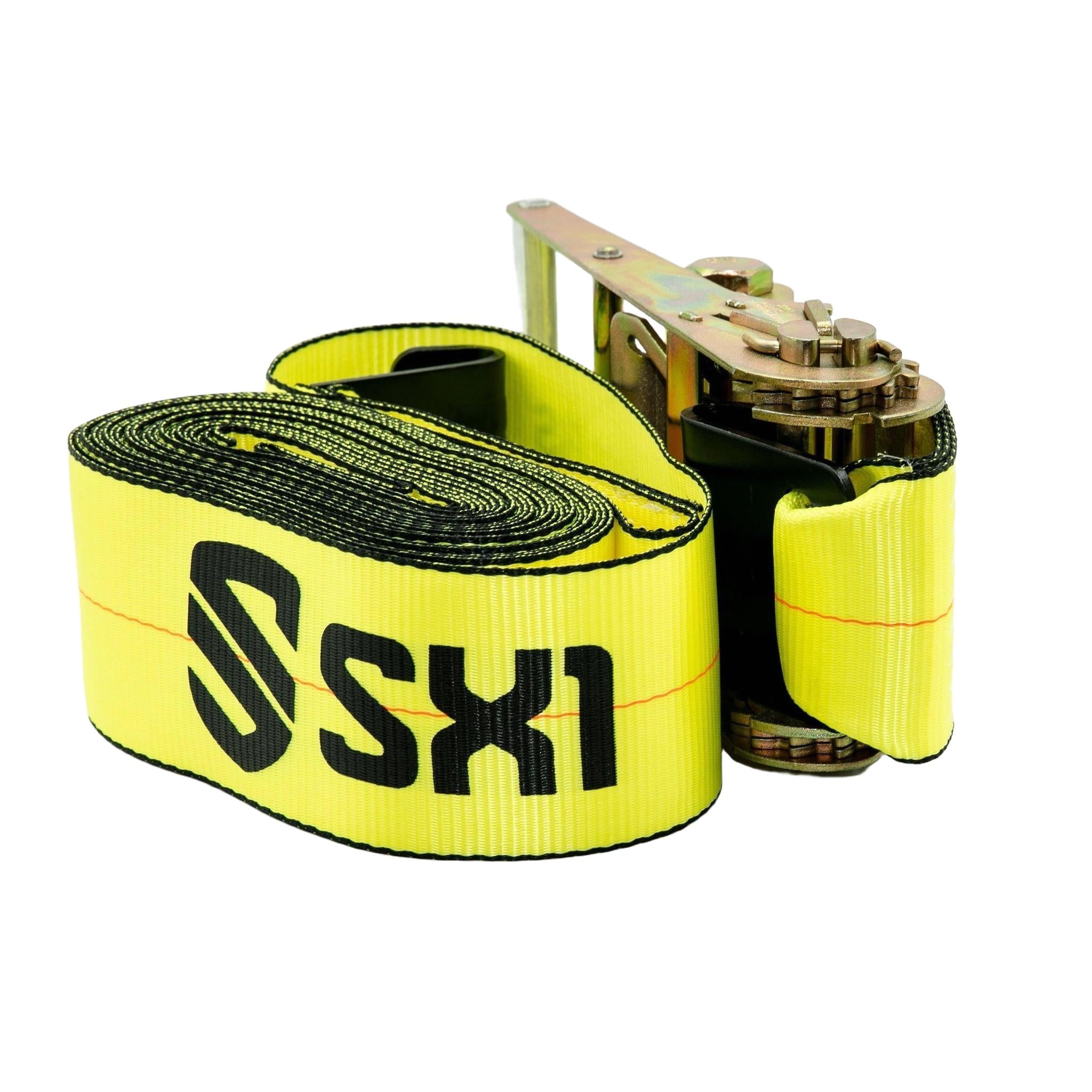 4 in Ratchet Strap With Flat Hook