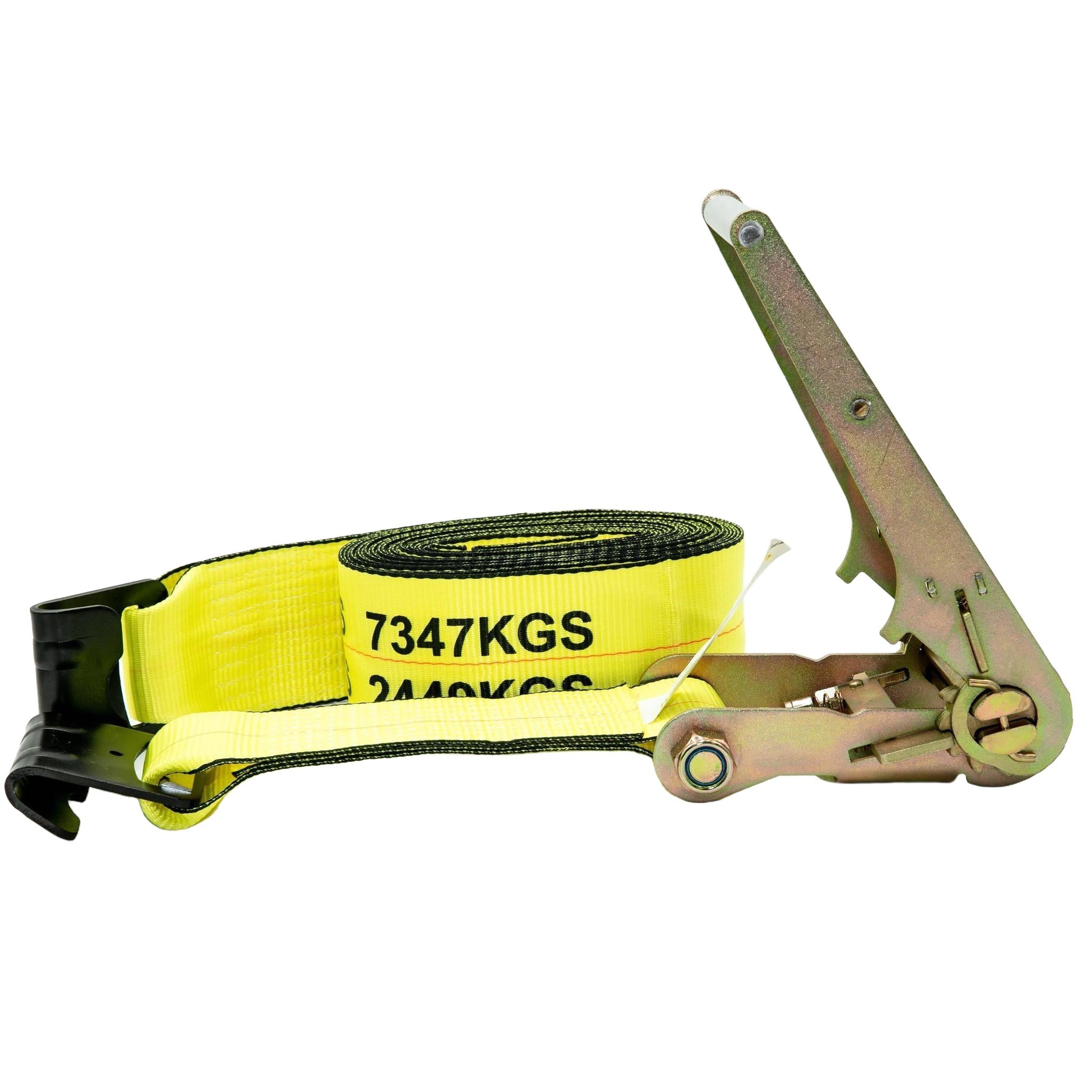 4 in Ratchet Strap With Flat Hook