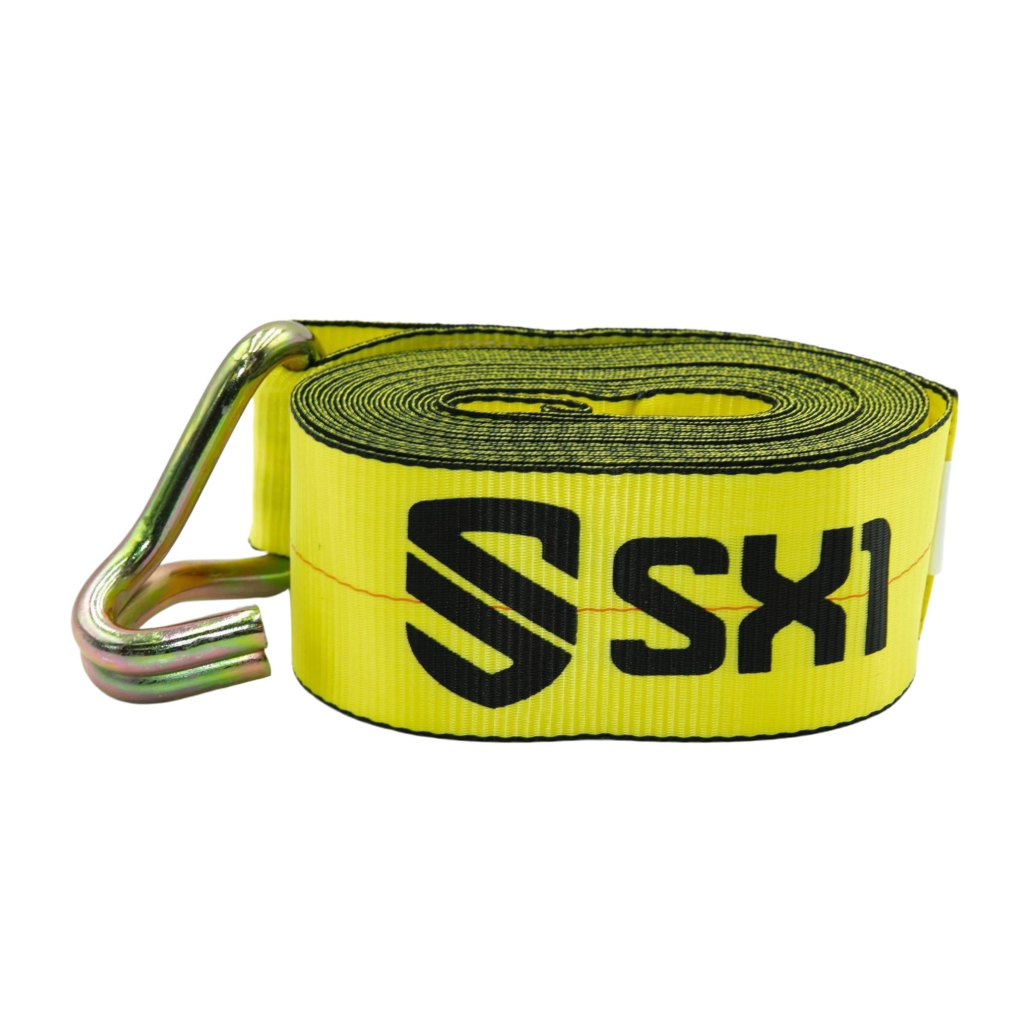 4 in Winch Strap with Wire Hook