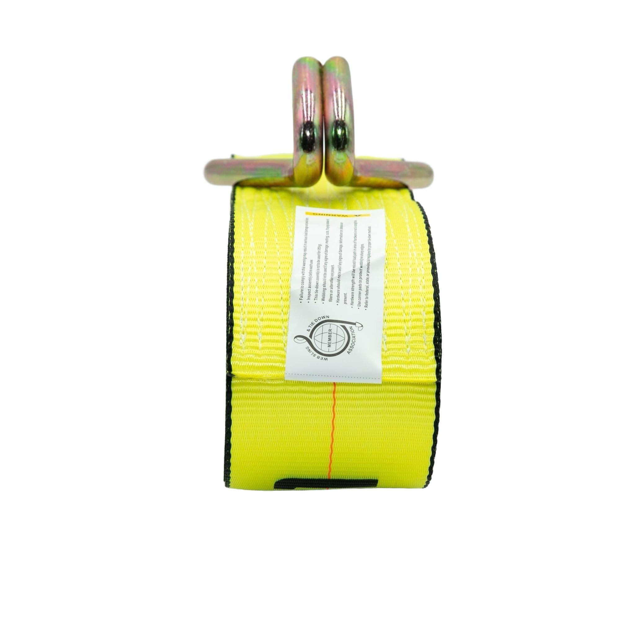 4 in Winch Strap with Wire Hook