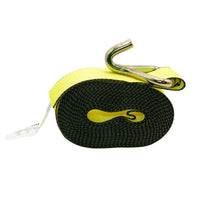 4 in Winch Strap with Wire Hook