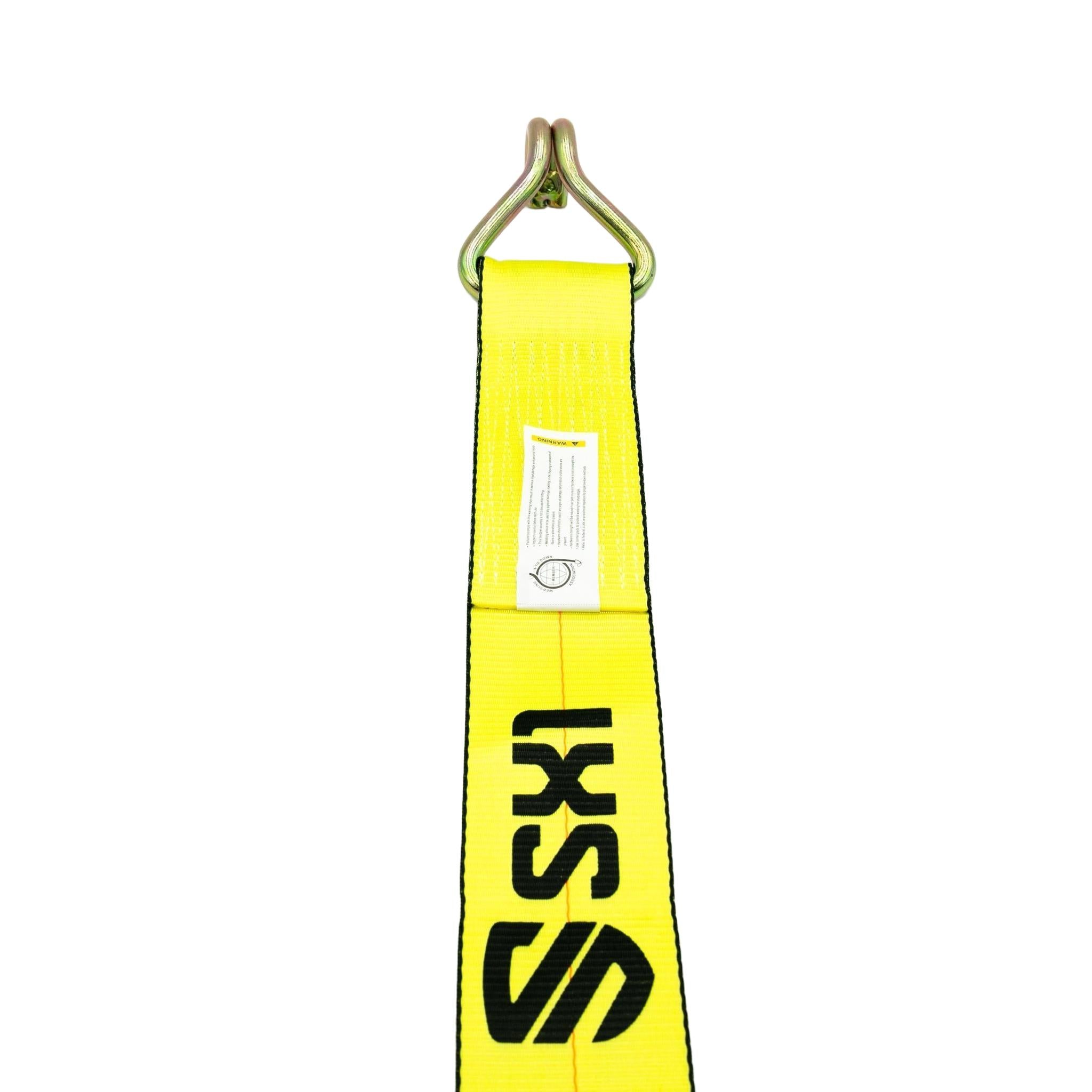 4 in Winch Strap with Wire Hook