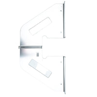 Aluminum Toolbox Bracket – Solid Style, 18x18 in