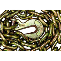 1/2 in G70 Chain with Clevis Grab Hooks