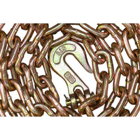 5/16 in G70 Chain with Clevis Grab Hooks