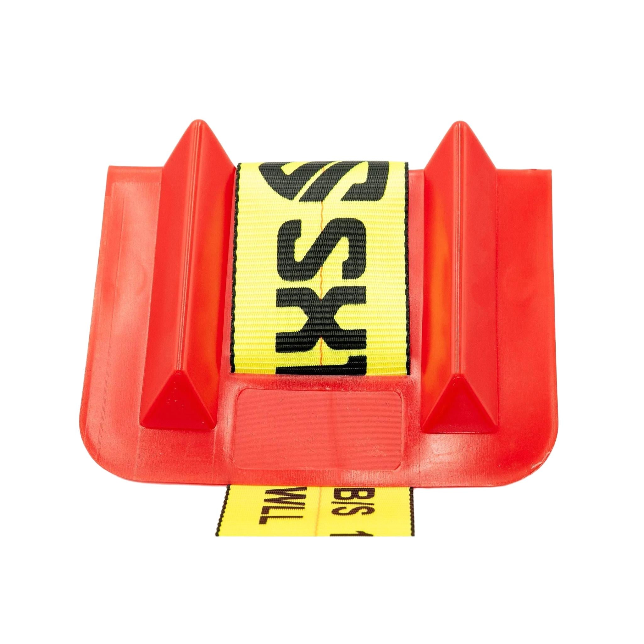 10 in Plastic Corner Guard with Slot For Strap
