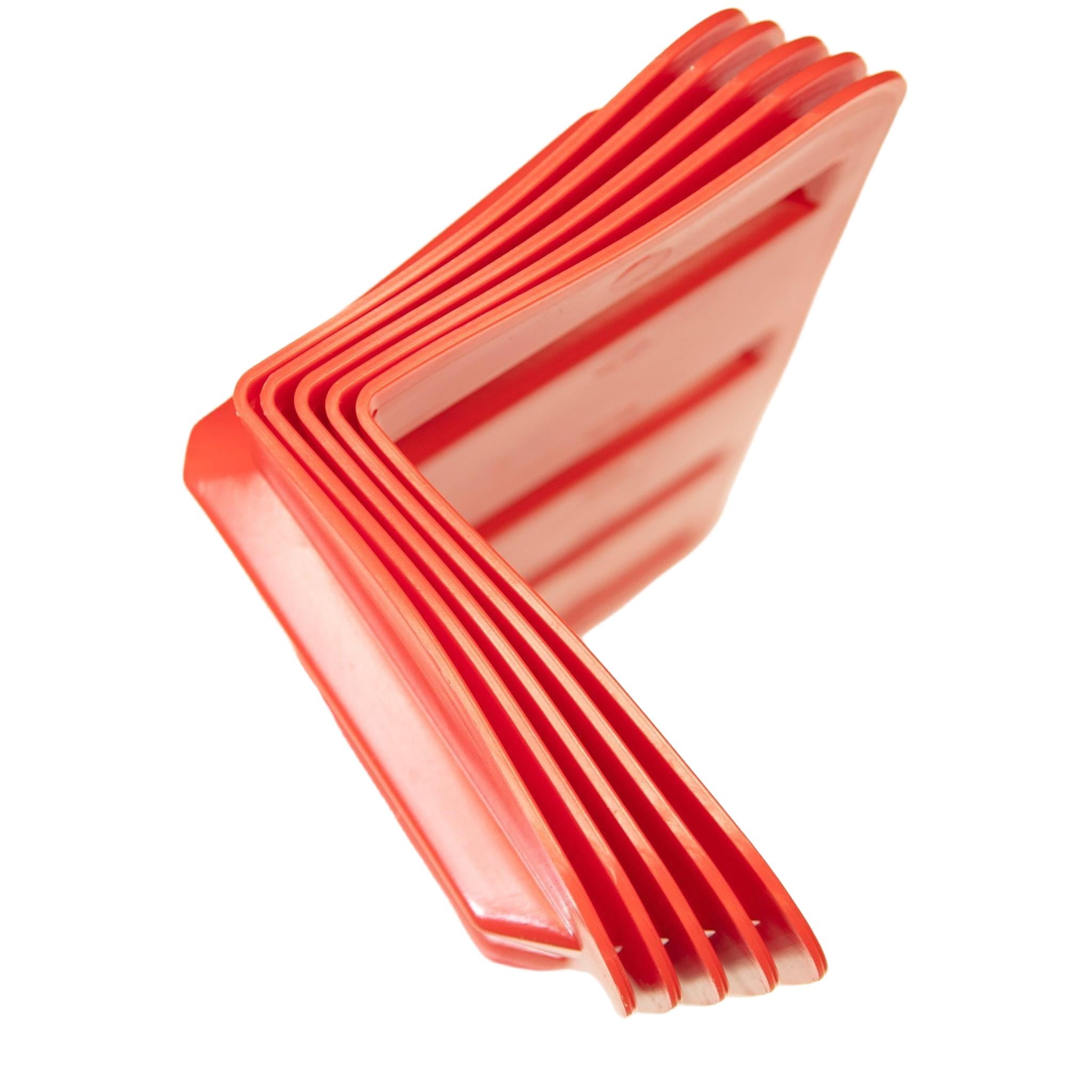 24 in Plastic Vee-Board Web Edge Protector