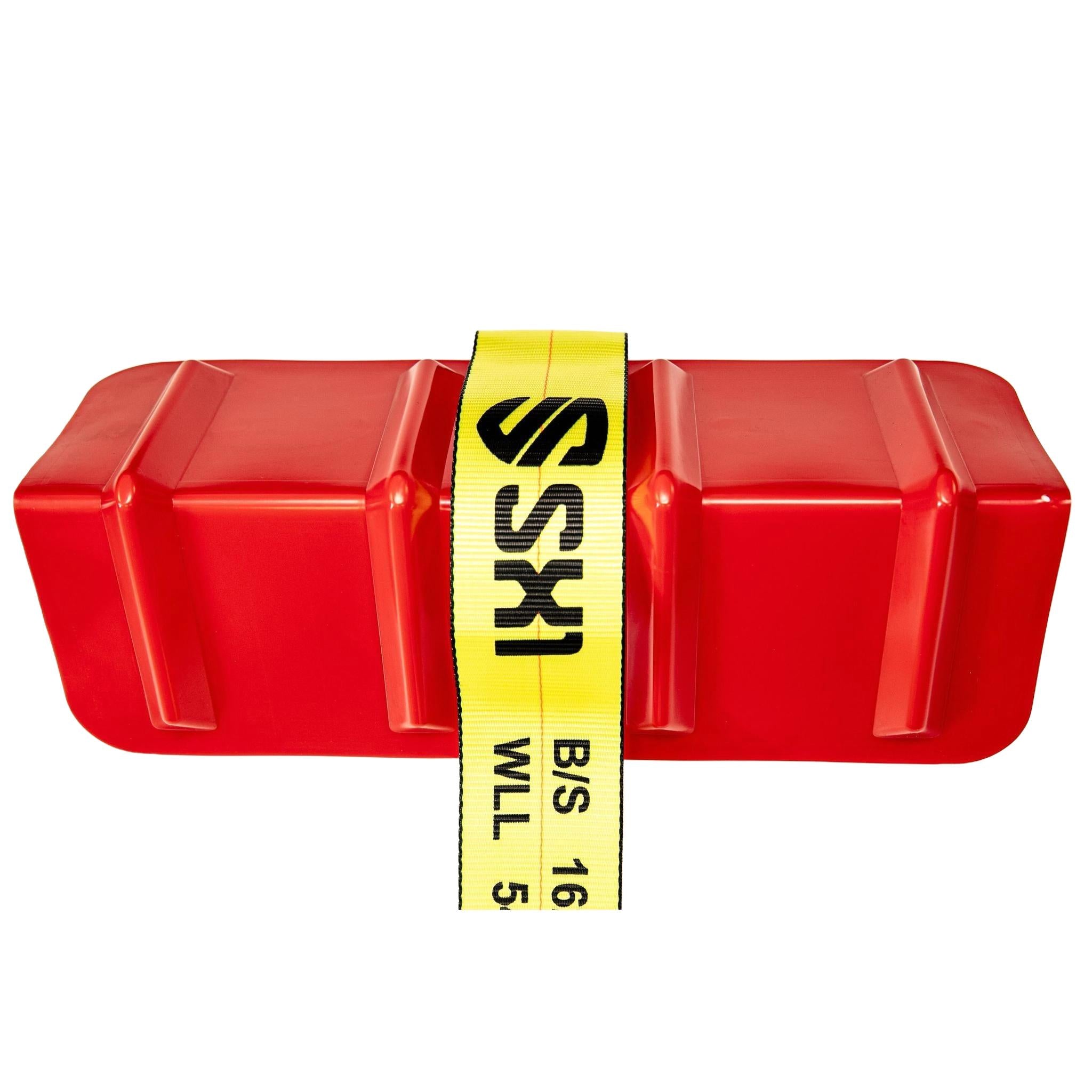 24 in Plastic Vee-Board Web Edge Protector