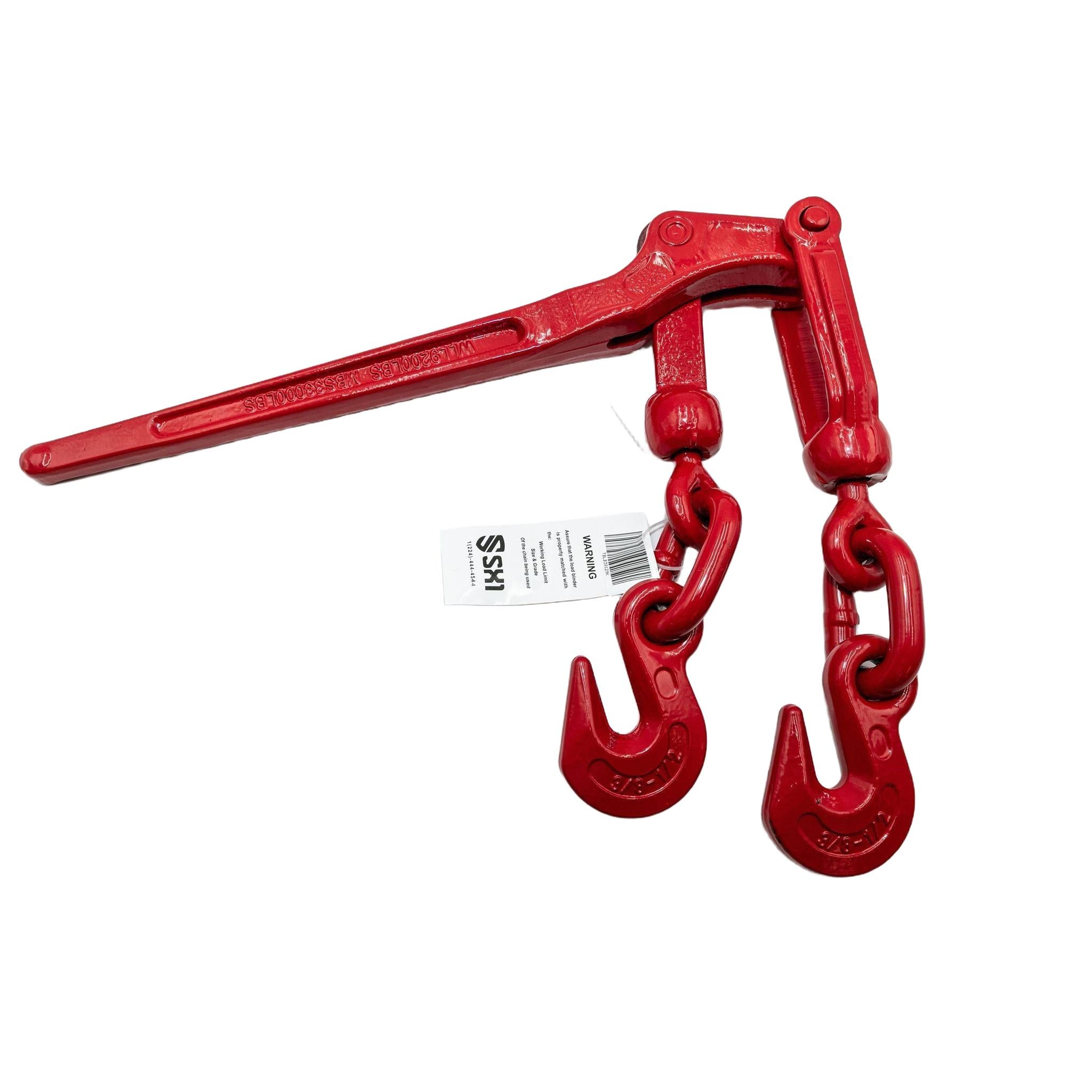 Lever Load Binder with Grab Hooks