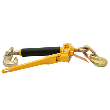 Folding Handle Ratchet Load Binder With Grab Hooks