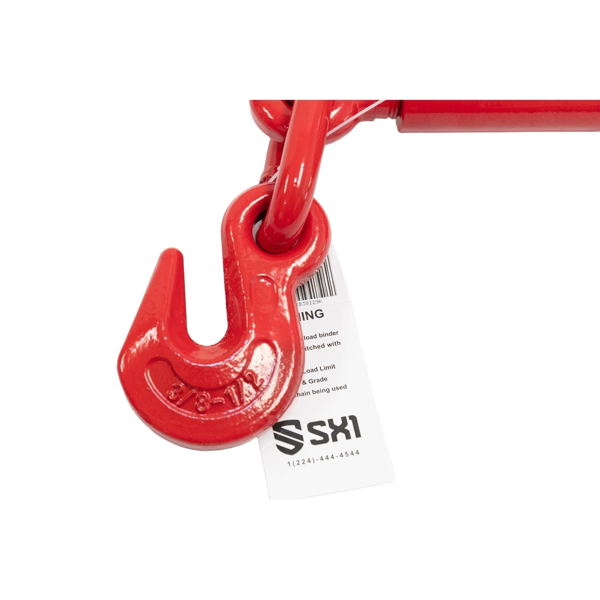 Ratchet Load Binder with Grab Hooks