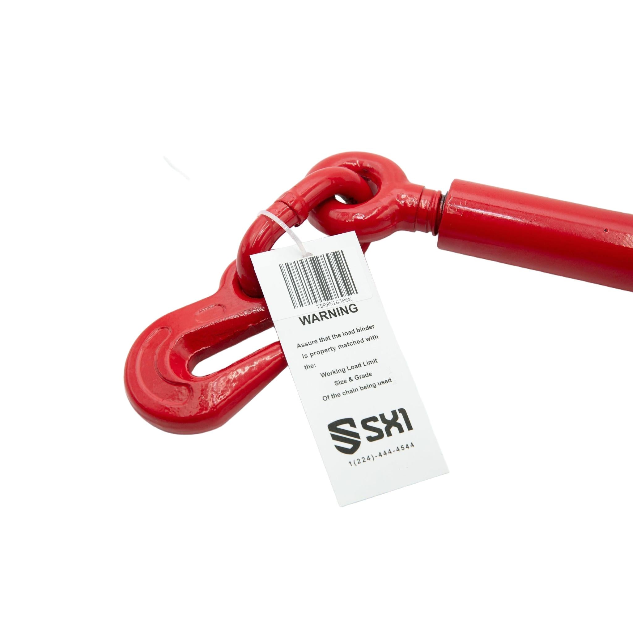 Ratchet Load Binder with Grab Hooks