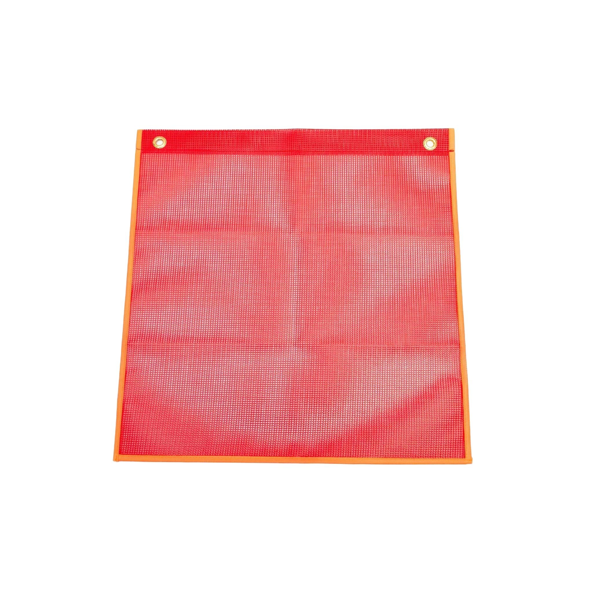 18x18 in Red Mesh Oversize Flag