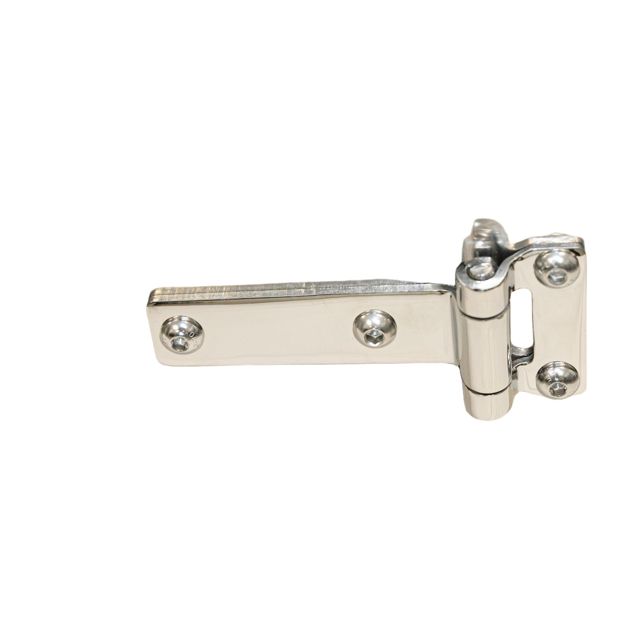 Trailer Tool Box – Aluminum Mirror Finish, Double Barn Doors with Paddle Lock